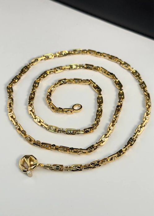 Ланцюг в стилі BARAKA Жовте золото 750