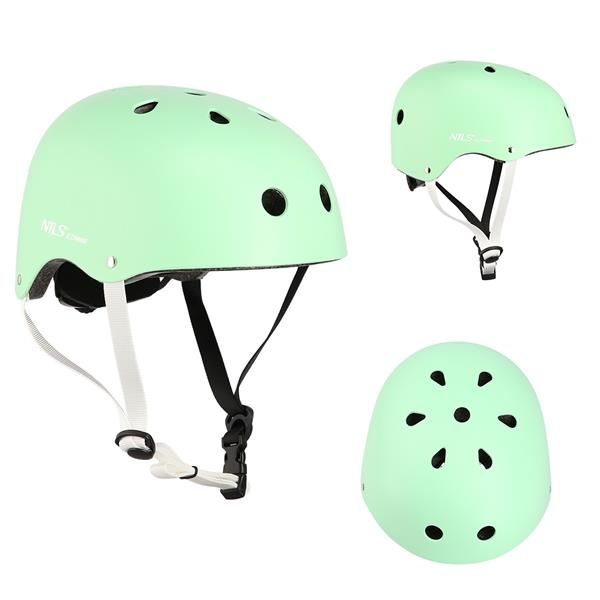 Mtw001 miętowy rozm. l(58-61cm) kask nils extreme