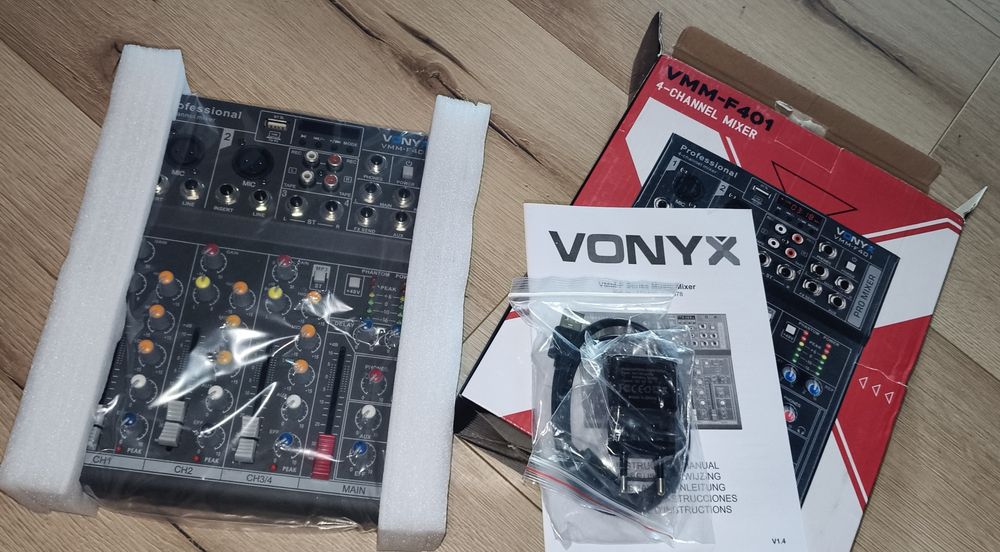 Mixer 4 kanałowy Vonyx