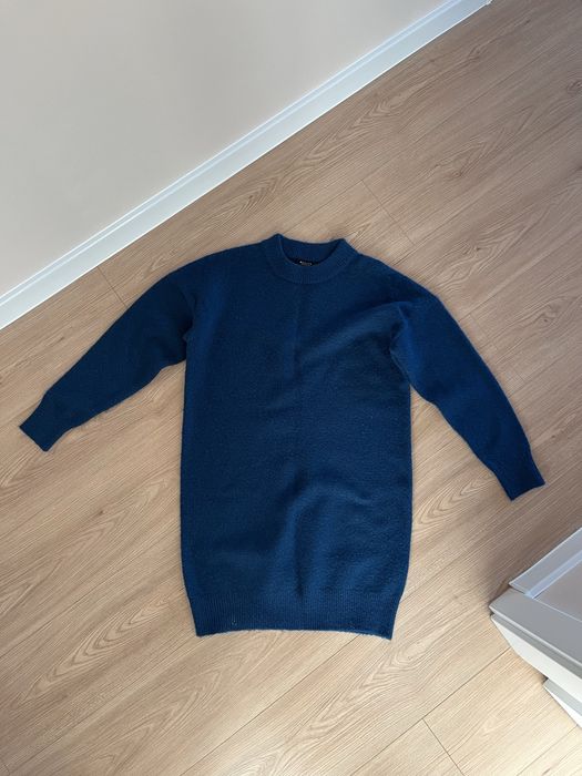 Granatowa sukienka mini