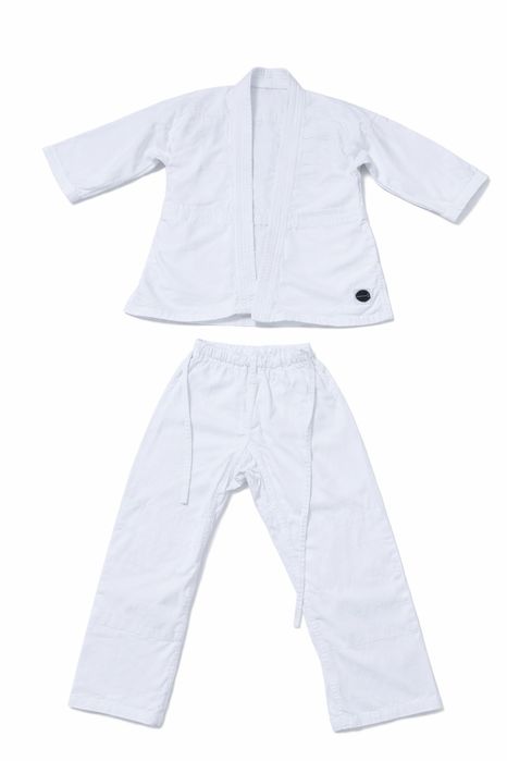 Kimono do karate dla dziecka 130 cm HIROSAKID komplet bluza spodnie