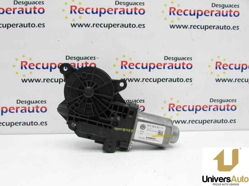 MOTOR ELEVADOR DE VIDRO FRONTAL ESQUERDO SEAT IBIZA IV 2011 -6R0959801N