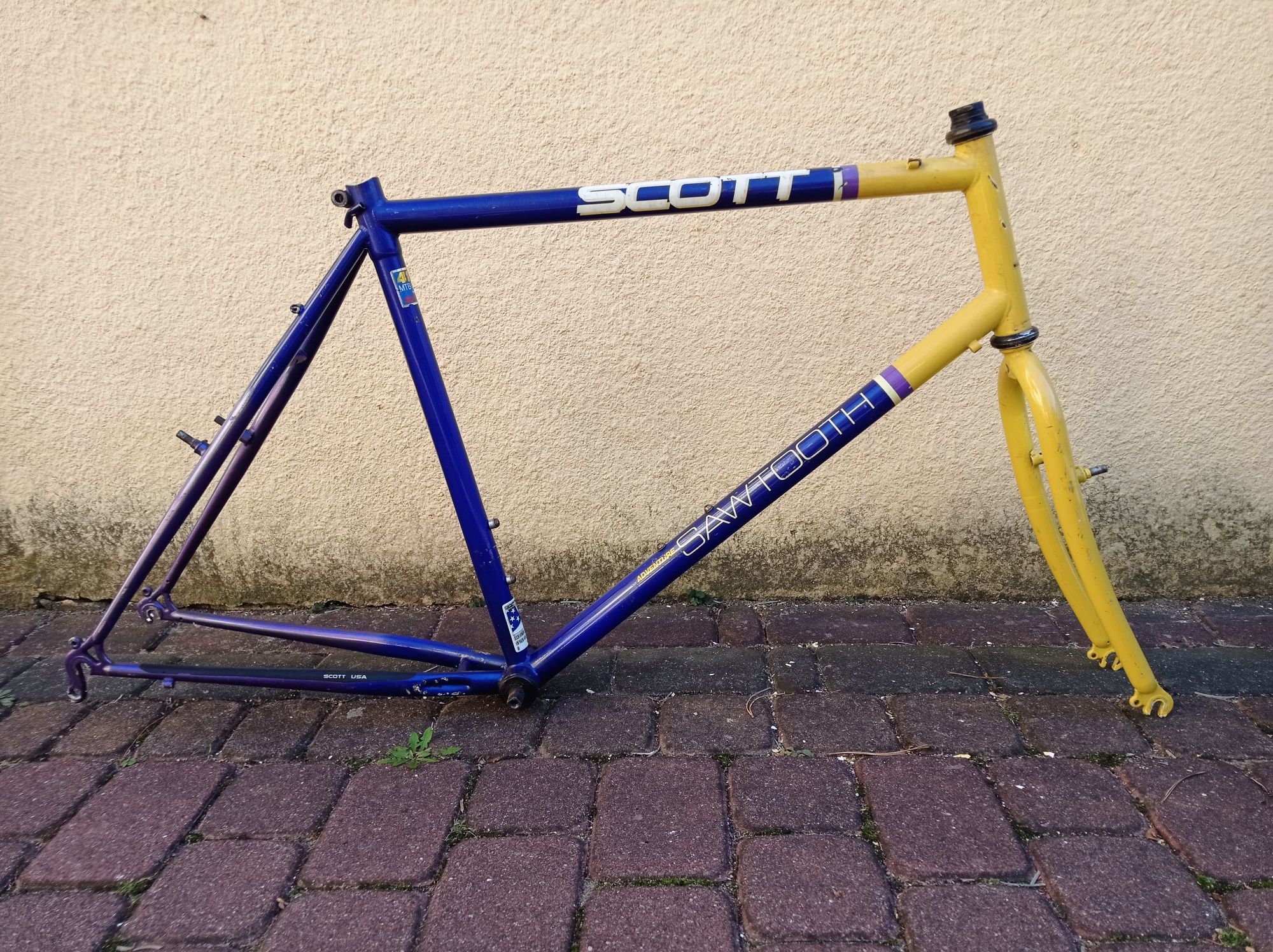 Frameset SCOTT SAWTOOTH Adventure USA CrMo 26 rama stalowa retro mtb Warszawa Rembertow OLX.pl