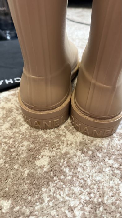 Гумові чоботи Chanel