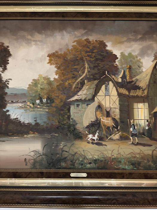 Quadro Oleo A Gomes