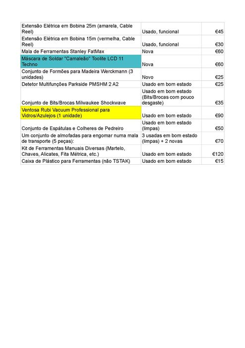 GRANDE LOTE de ferramentas profissionais e domesticas – DeWalt e Mais!