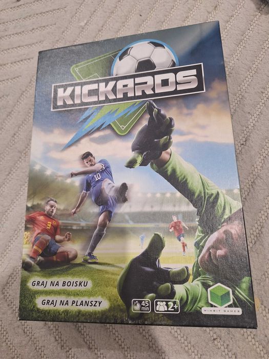 Gra planszowa Kickards Piłkarty gra piłka nożna