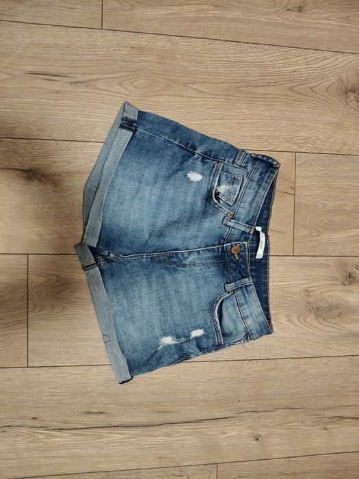 Spodenki jeansowe Bershka: y2k, denim, old Money, 2000, dżinsowe