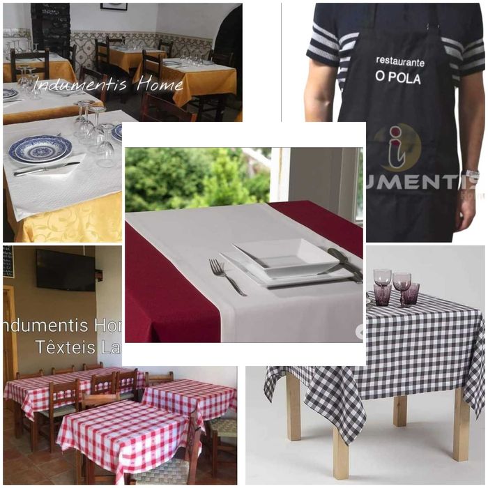 TOALHAS DE MESA POR MEDIDA - RESTAURAÇÃO