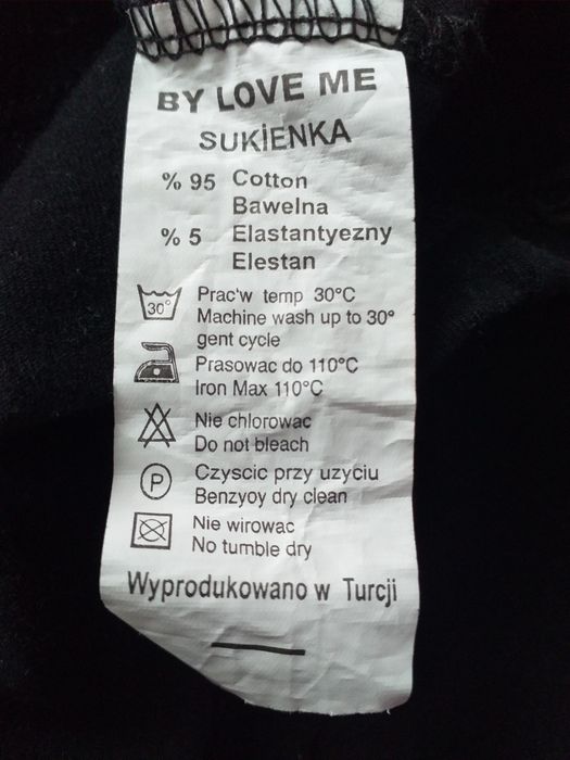 Czarna Sukienka xl