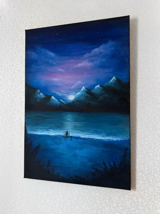 Картина 40х60 гуаш