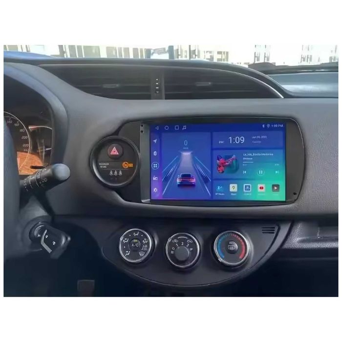 Autorrádio Android Toyota Yaris 2012-2017 | CarPlay & Android Auto Sem Fios | GPS | NOVO