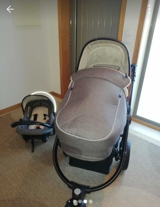 Carrinho trio + carrinho de passeio