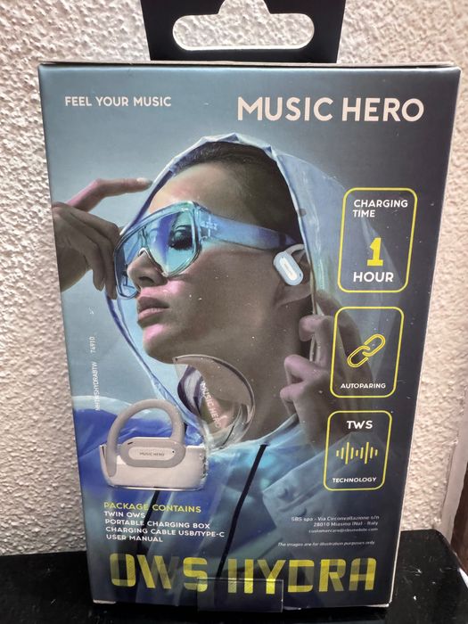 Auriculares SBS Hydra Ows TWS (Branco)