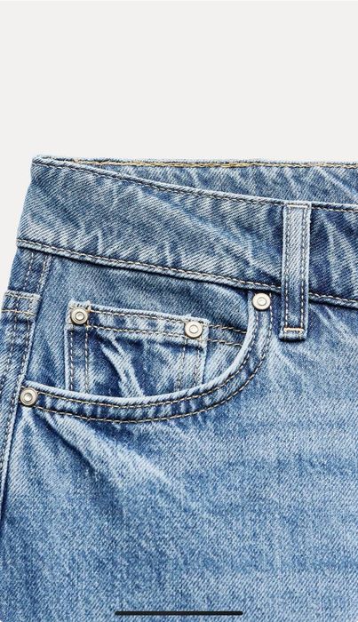 Zara нові сині джинси кльош