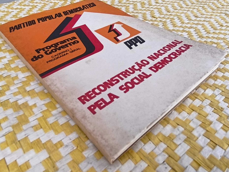 1ª Eleição da Assembleia da República - 1976 Programa do Partido Popular Democrático