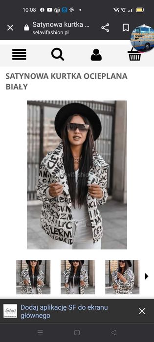 Kurtka zimowa oversize