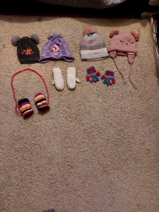 Paka ubranek dziewczynka r.92/98 duzo kurtki bluzy spodnie akcesoria