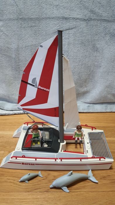 Jacht katamaran statek Playmobil