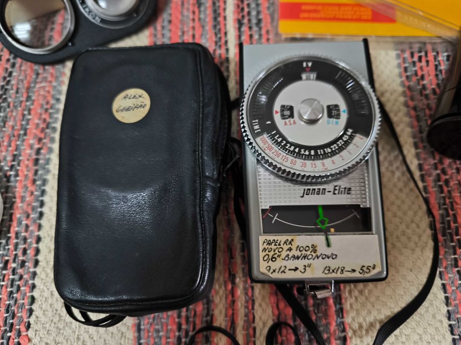 kit de maquinas fotograficas antigas e acessórios vários