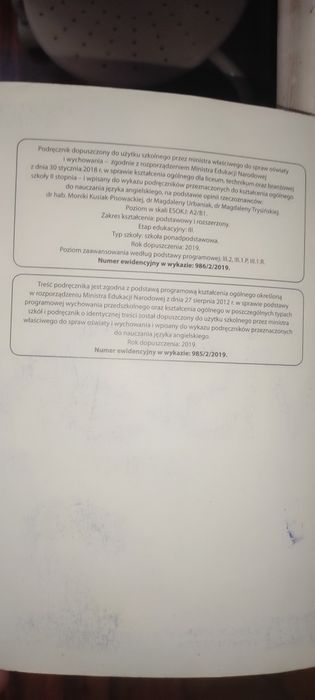 Książka do angielskiego Vision 2