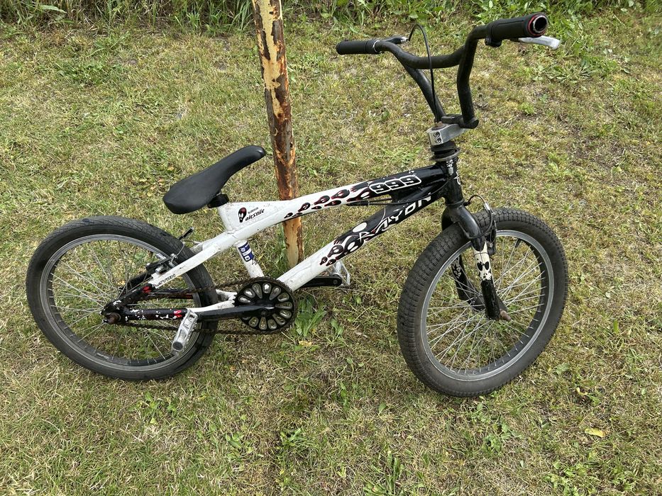 Rower bmx biały używany