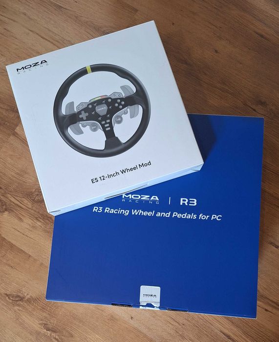 Moza R3 PC + ESX 12" + Performance Kit SR-P Lite