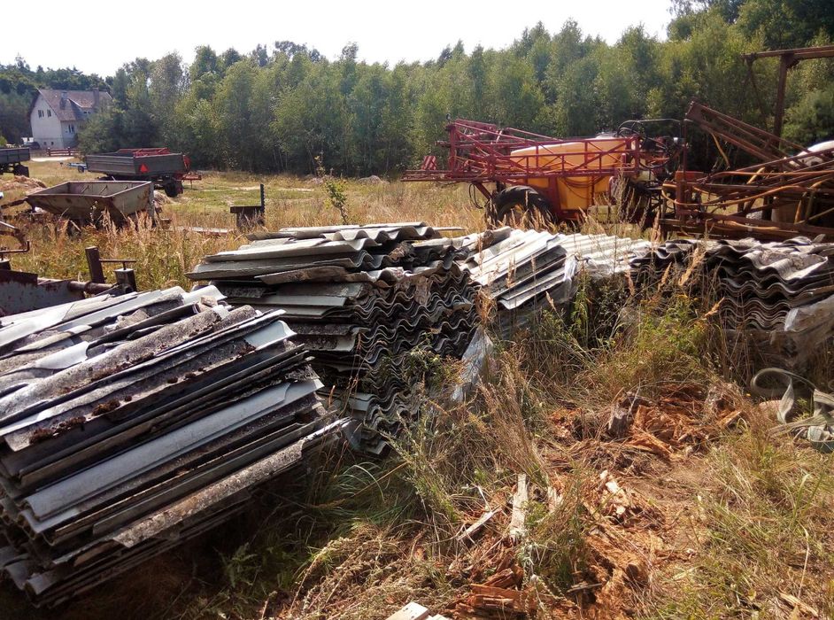 Usuwanie AZBESTU demontaż ETERNITU transport utylizacja azbest eternit