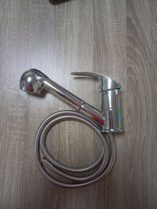 СУПЕР!!Змішувач/кран/смеситель для кухни с вытяжной лейкой 
парикмахер