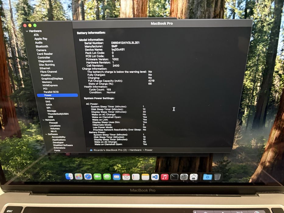 Macbook Pro 13 Late 2020 16GB Ram