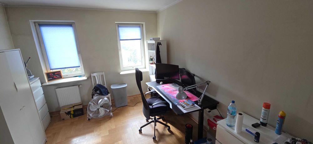 Pokój 20m2 przy łazienkach w 2 poziomowym apartamencie
