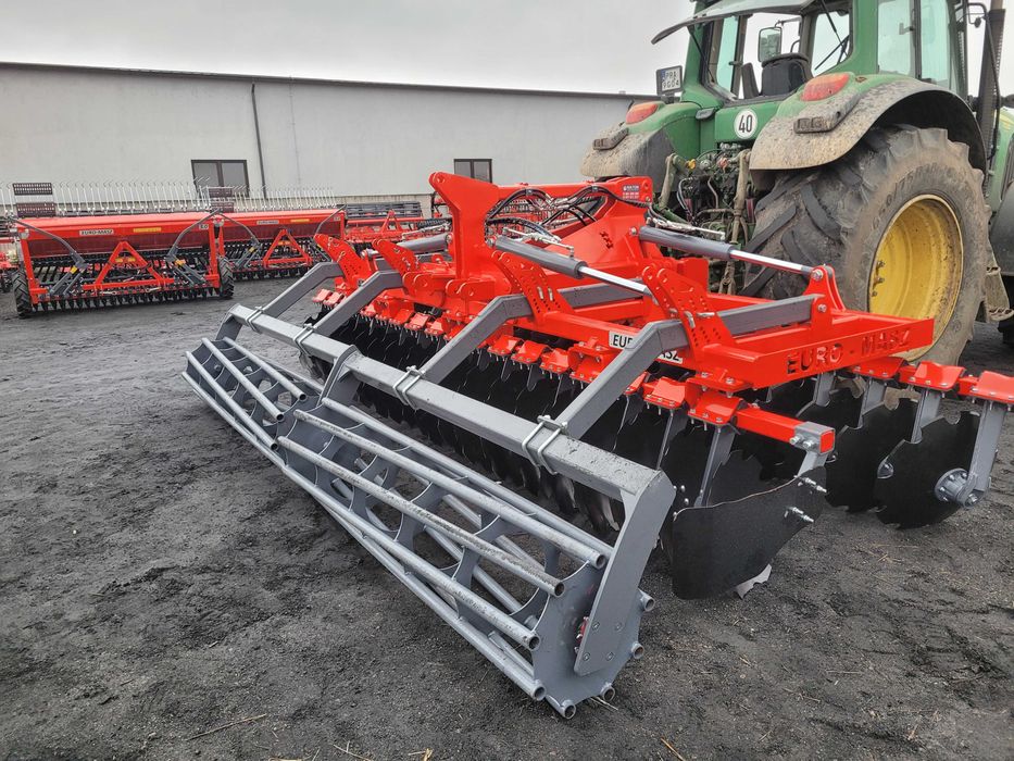 Brona Talerzowa Agregat Składana hydraulicznie EURO-MASZ Promocja raty