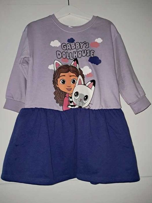 Koci domek Gabi śliczna sukienka 98/104