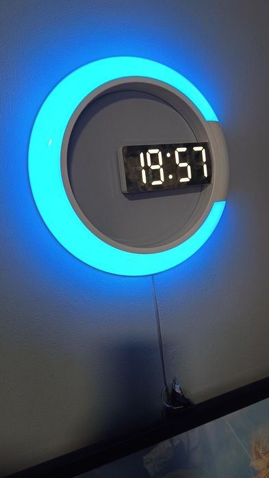 Lampo /zegar naścienny 3D