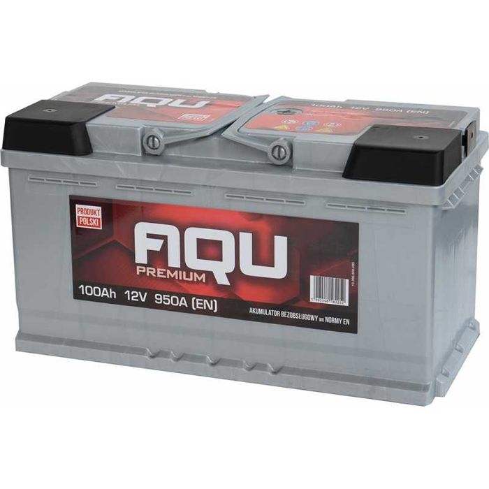 Akumulator 100Ah 950A AQU (Autopart Mielec) nowy 2 lata gwar. Tomaszów