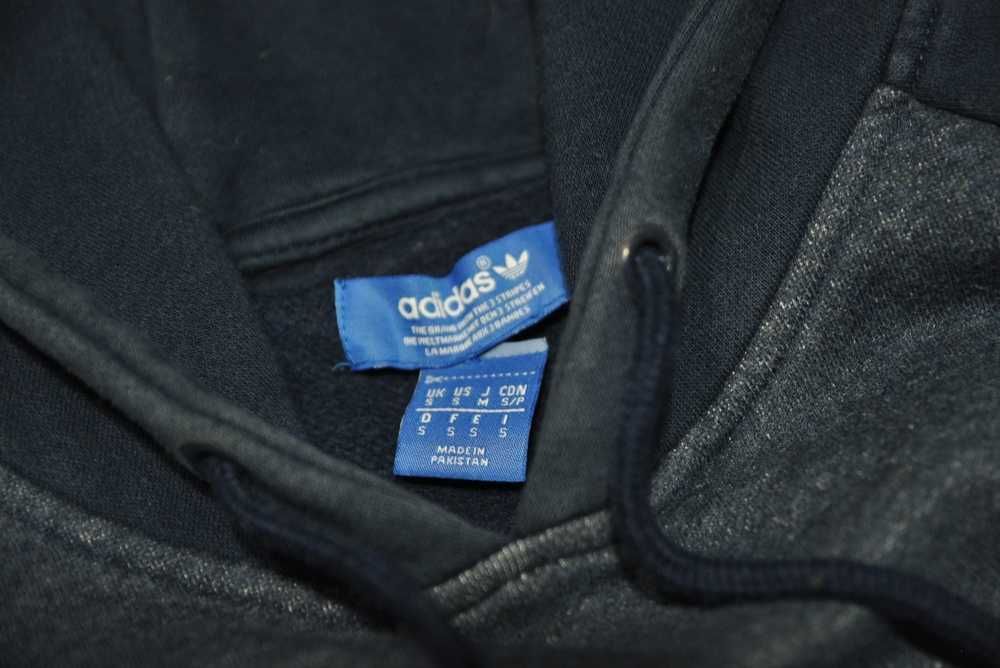 ADIDAS S bluza męska bawełniana z kapturem rozpinana  rs5v