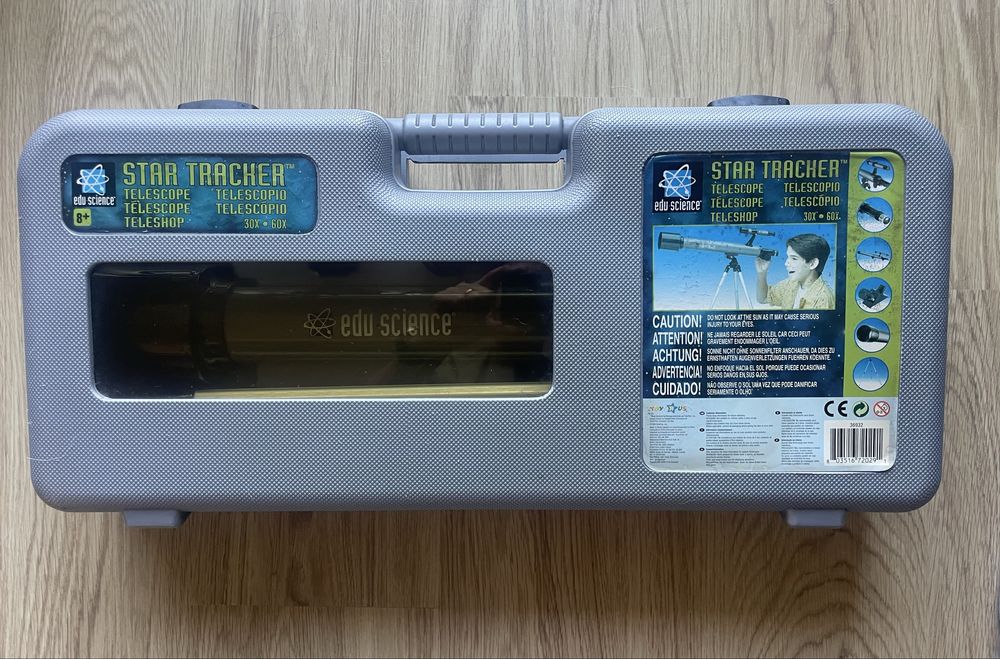 Excelente Telescópio Edu-Science Star Tracker 30x / 60x