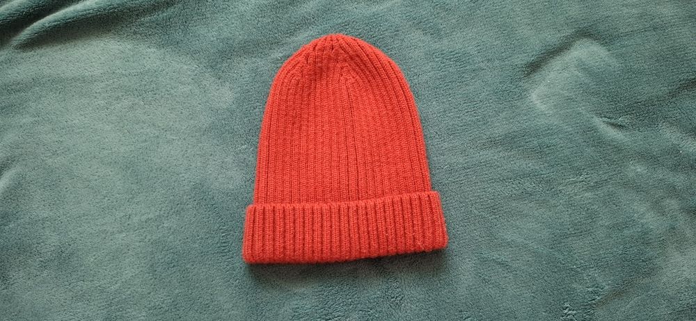 Czapka wywijania ,ciepla rozmiar 86/92