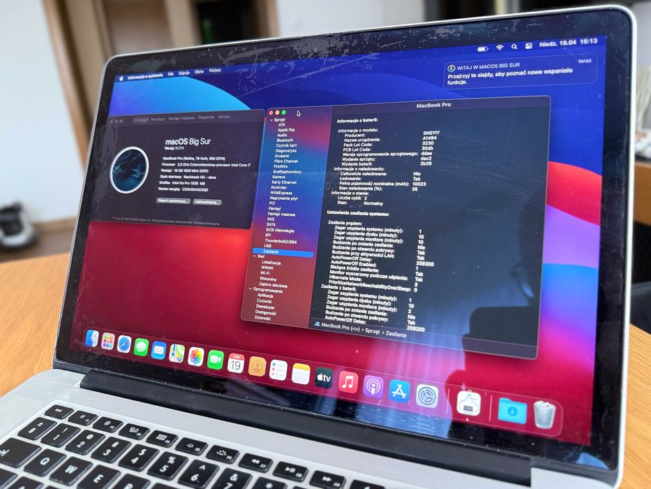 Apple Macbook Pro 15" (A1398) 16/512GB i7