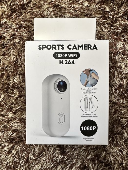 Sports camara black