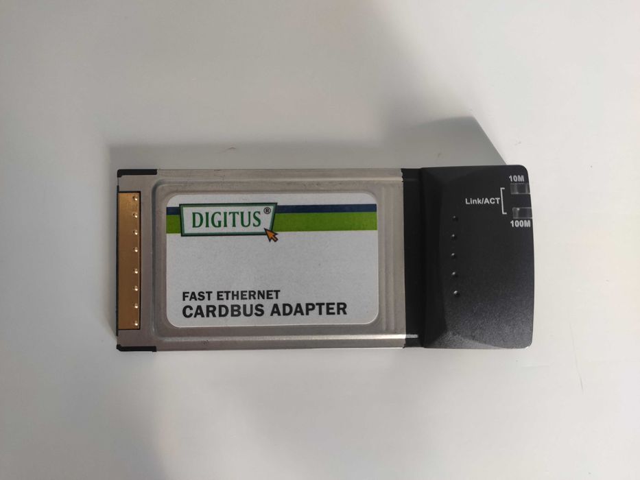 Adaptador rede PCMCIA - Digitus Fast Ethernet Adapter (PCMCIA)