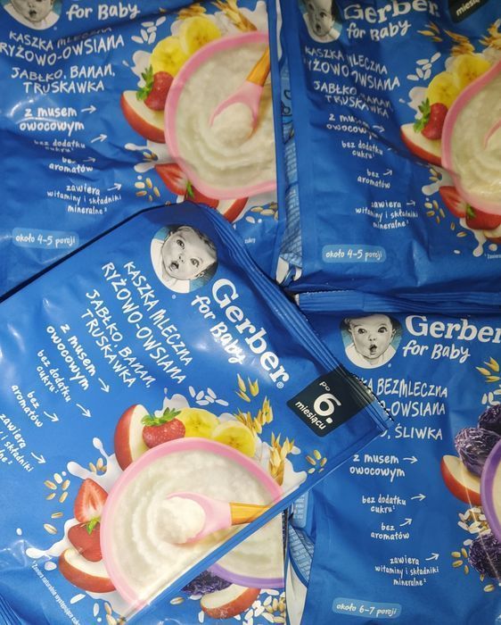 Kaszka gerber mix smaków 30 sztuk