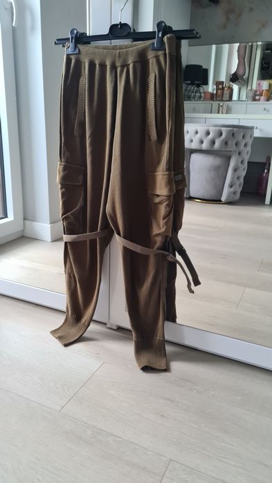 Spodnie damskie kolor khaki Diesel rozm.S
