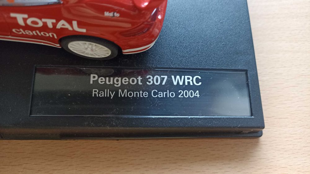 Miniatura Peugeot 307 WRC - Rally Monte Carlo 2004
