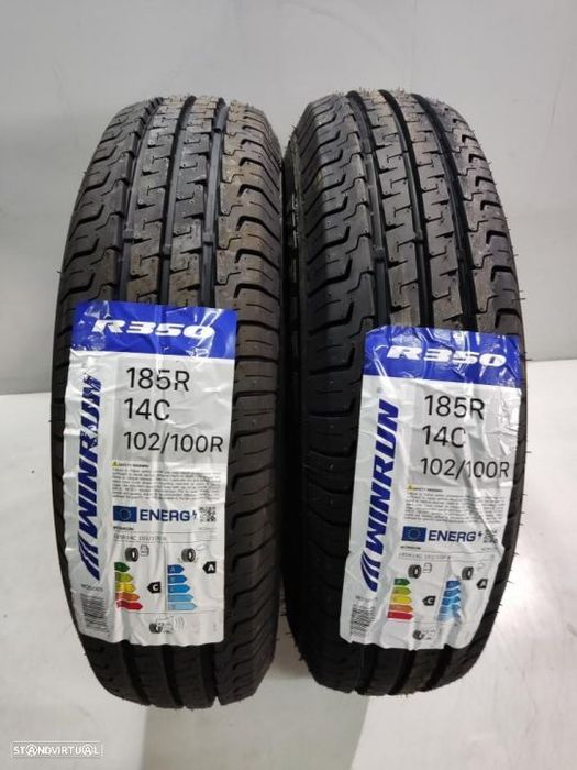 2 pneus novos 185-14c - oferta dos portes