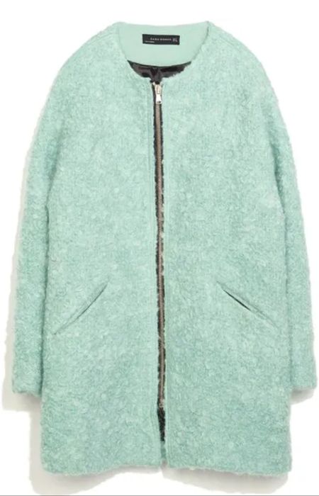 Zara rL płaszcz wełniany
