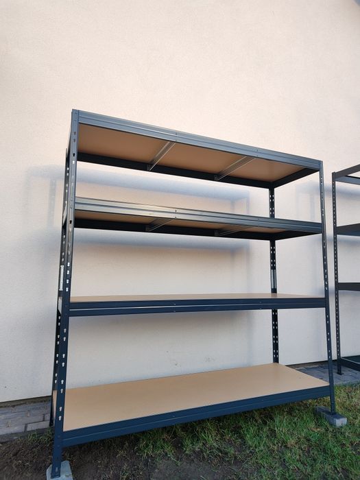 Regały Magazynowe, Warsztatowe, Duże Nit-Klick 180x180x60 cm 4P/400 kg