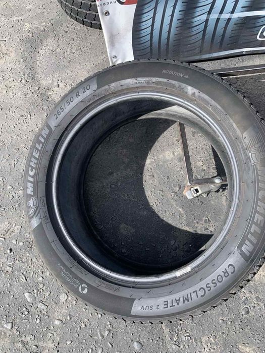 Шини 265/50 R20 пара Michelin 2024р всесезон 6мм