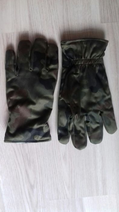 Rękawice męskie moro