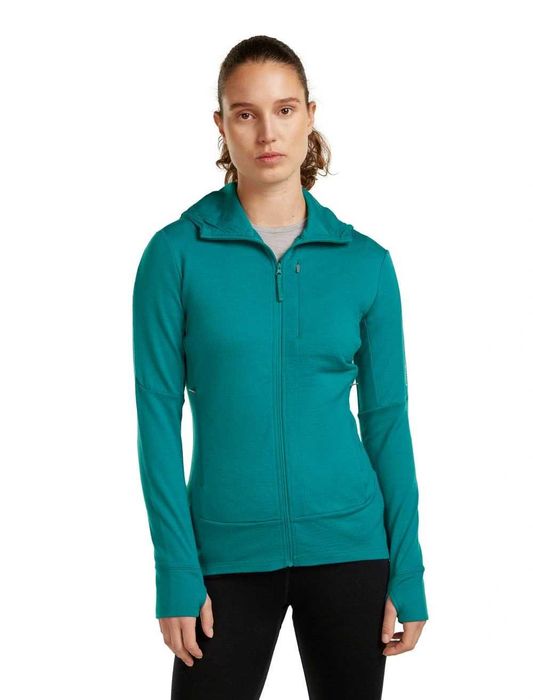 Bluza damska 100% merino Icebreaker 260 Quantum IV r.L